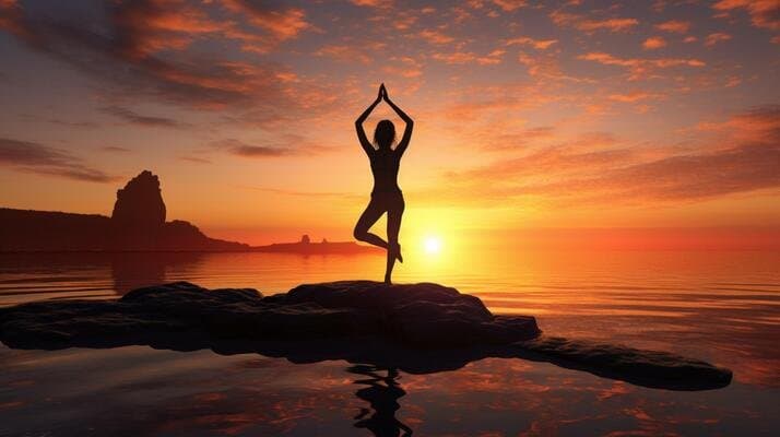 Retiro imersivo de yoga ao nascer do sol